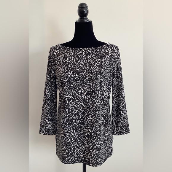 Talbots Stretch Jersey Top - Picture 3 of 9